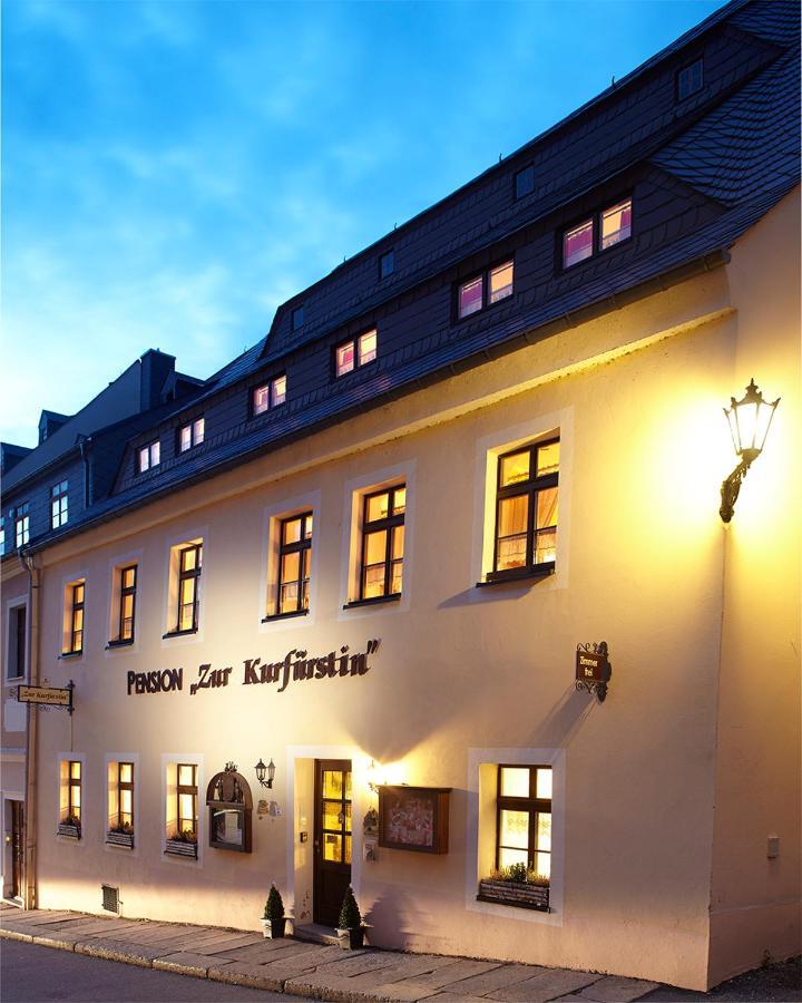 Pension Zur Kurfuerstin Wolkenstein Bagian luar foto